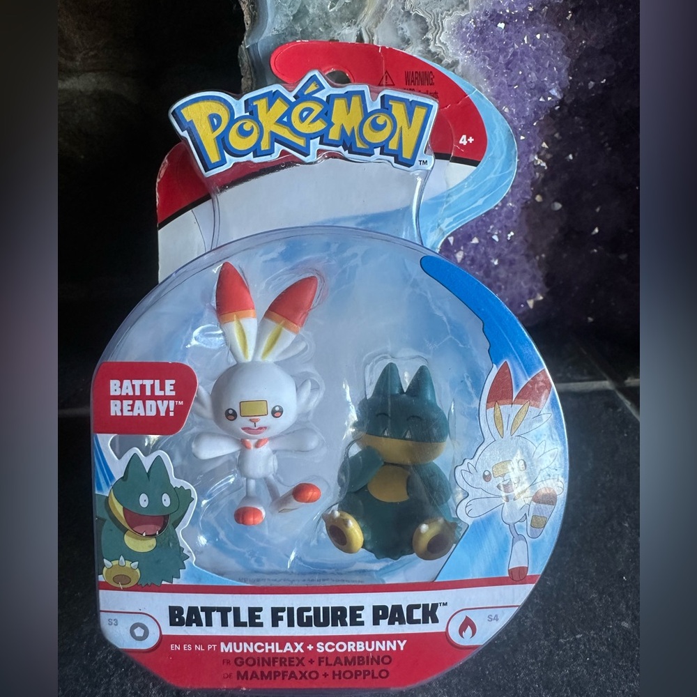 Pokemon Scaled for Battle Figures Set -